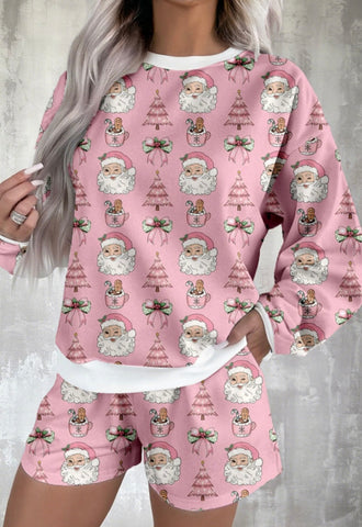 Pink Ho Ho Ho Sleepwear set