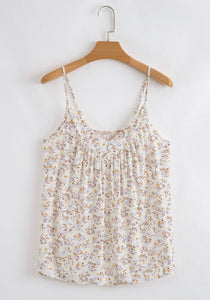 Floral Embers Tank Top