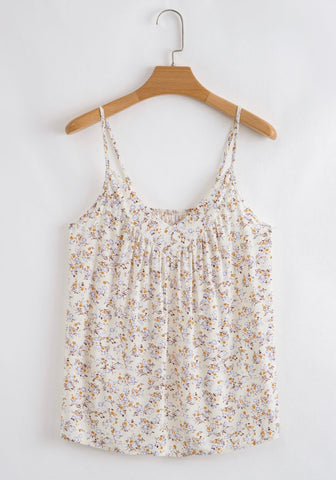 Floral Embers Tank Top