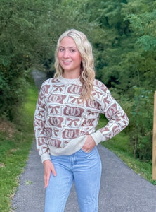 The Western Charm Sweater