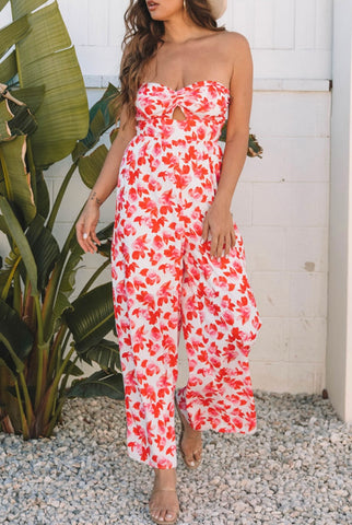 Salt & Rum Bandeau Tropic Jumpsuit
