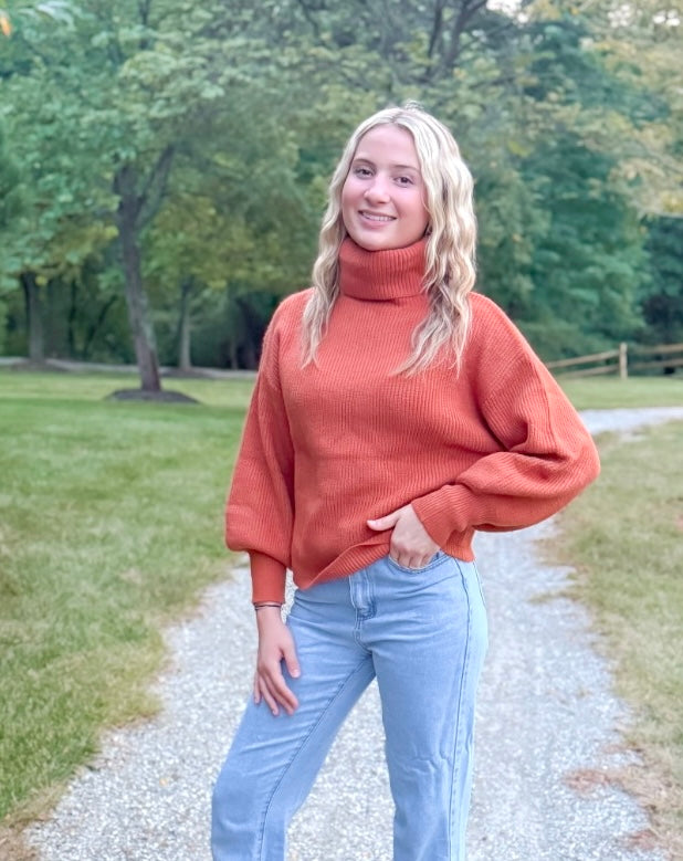 Halo & Belle Puff Sleeve Sweater