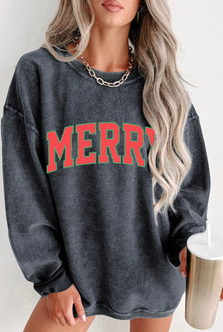 “Merry” Corded Sweater