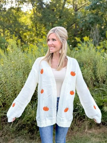 Pumpkin Patch Cardigan
