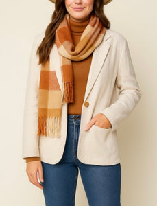 Lizzie Linen Oversized Blazer