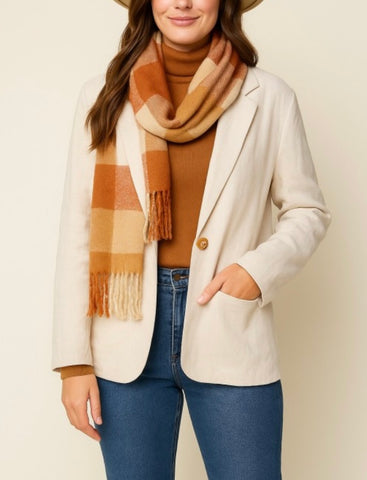 Lizzie Linen Oversized Blazer