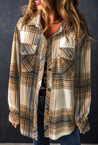 Woodland Plaid Flannel Shacket