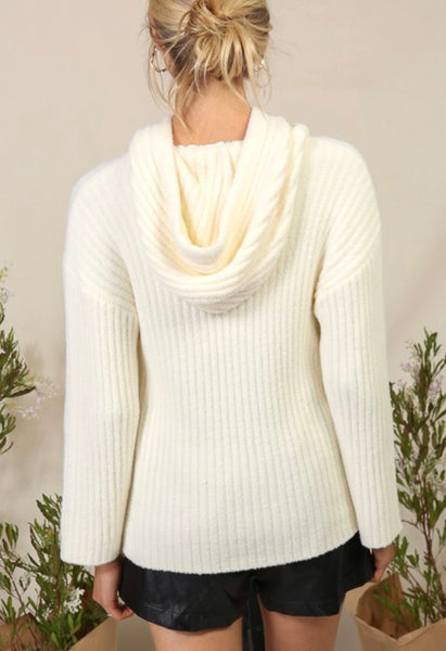 Snow Cloud Hooded Sweater