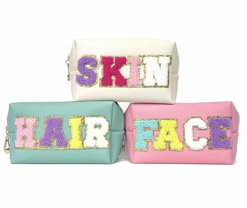 Hair, Skin and Face Patch Bags