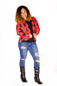 Buffalo Plaid Cardigan - the Blushing Ivy Boutique LLC - Outerwear - 