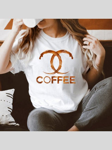 Coffee Graphic Long Sleeve - the Blushing Ivy Boutique LLC - Graphic Tee - 