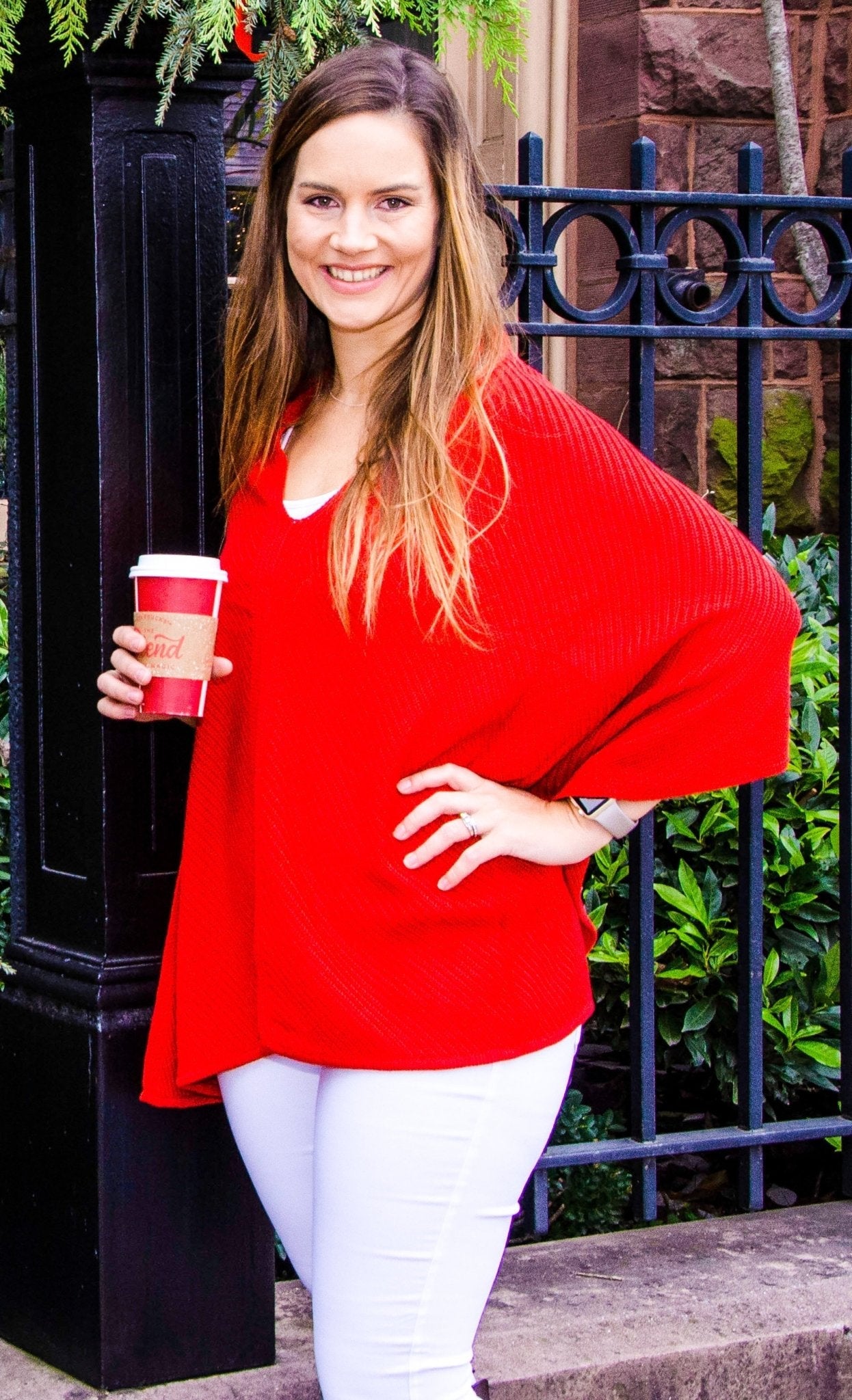 Firewood Poncho Pullover - Winter Sweater - the Blushing Ivy Boutique LLC - Tops - 