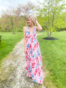 Floral Dreams Maxi Dress - the Blushing Ivy Boutique LLC - Dresses - 