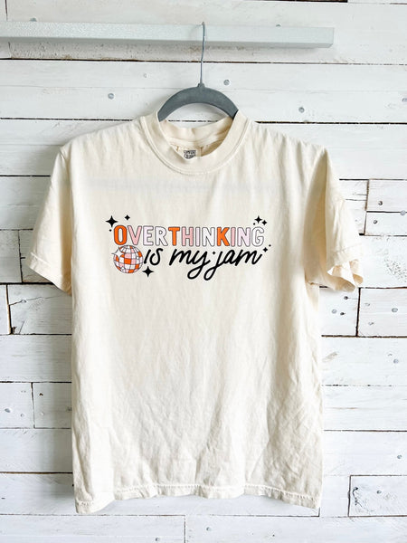 “Overthinking is My Jam” - Graphic Tee - the Blushing Ivy Boutique LLC - 