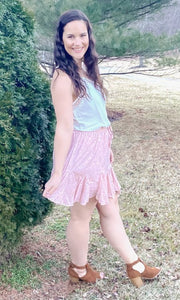 Reflection of Love Ruffle Skirt - the Blushing Ivy Boutique LLC - 