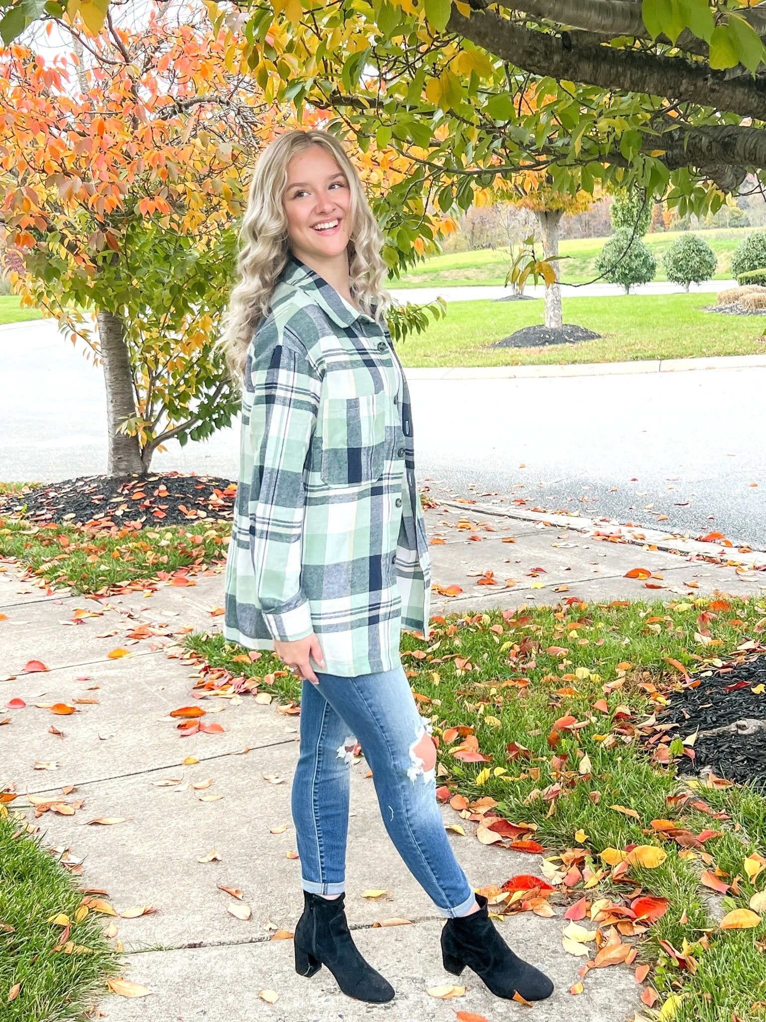 She’s So Balsam Flannel - the Blushing Ivy Boutique LLC - 