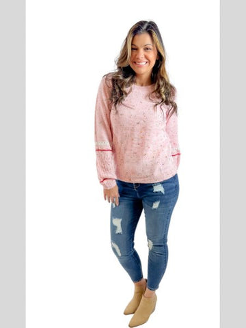 So Merry Confetti Lightweight Sweater - the Blushing Ivy Boutique LLC - 