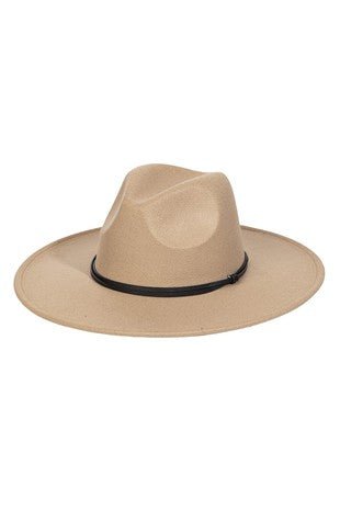 The Isla Wide Brim Hat (Desert Brown) - the Blushing Ivy Boutique LLC - Hats - 