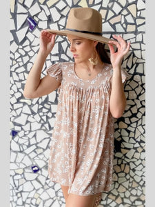 The Kodi Floral Romper - the Blushing Ivy Boutique LLC - 