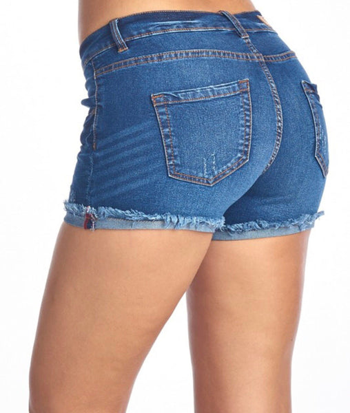 The Oakley Denim Short - the Blushing Ivy Boutique LLC - Jeans - 