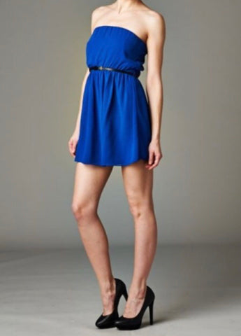 Spring Fling Dress (Cobalt Blue)